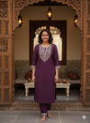 SI 292 Sulb Cotton With Embroidery Work Kurti With Bottom Exporters In India